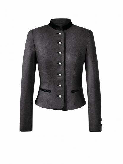 Jacke Ebbs anthrazit/schwarz 38 | anthrazit
