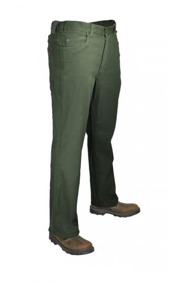 Jagdjeans Stretch grün in Größe 48 48 | grün