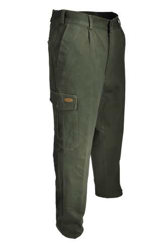Jagdjeans mit Beintasche grün 52 | grün