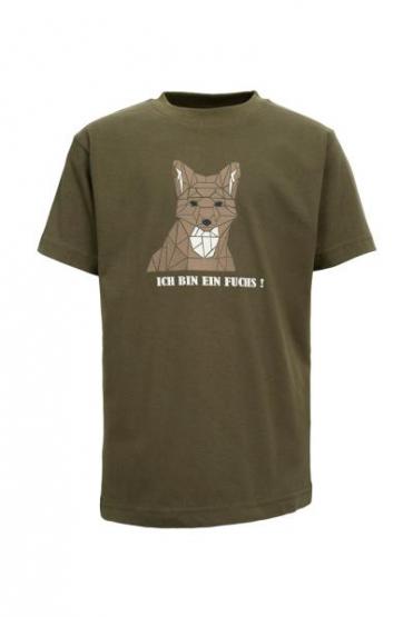 T-Shirt  Ich bin ein Fuchs 128 | schilf