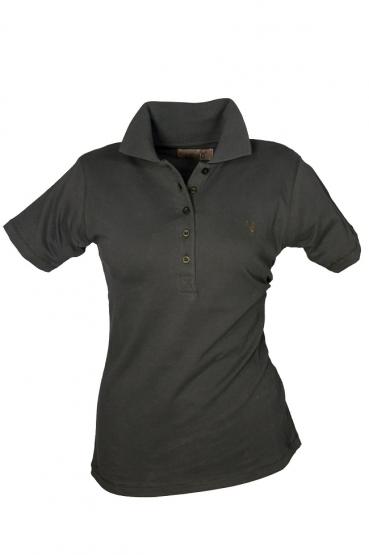 Polo Pique Damen Shirt dk.oliv in Größe XS XS | dkl.oliv