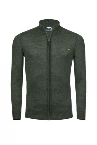 Strickjacke Kalling oliv 52 | oliv