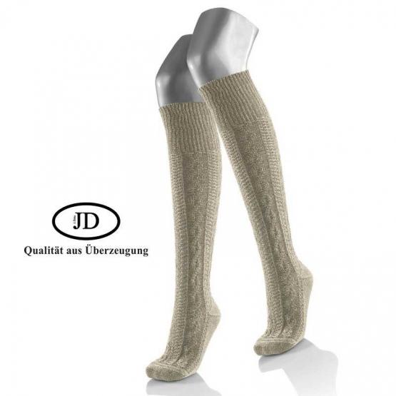 Kniestrumpf beige meliert in Größe 48-50 48-50 | beige