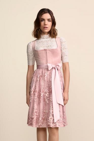 Dirndl Lovira 60cm rose 36 | grün