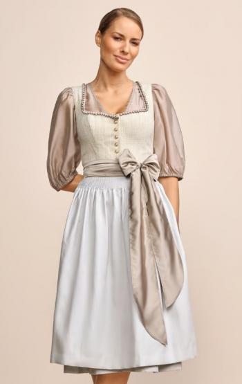 Dirndl Annemarie 70er Länge 42 | beige
