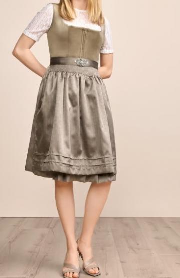 Dirndl Aurela schilf 60cm in Größe 36 36 | grün