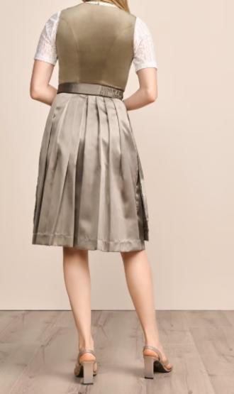 Dirndl Aurela schilf 60cm in Größe 36 36 | grün
