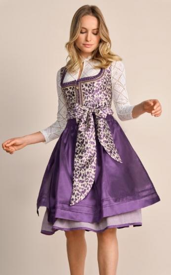 Dirndl Laren 60cm lila in Größe 36 36 | lila