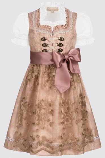 Kinderdirndl Kailia rose in Größe 92 92 | rosa