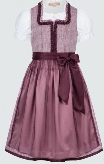 Kinderdirndl Maryanne flieder 86 | lila