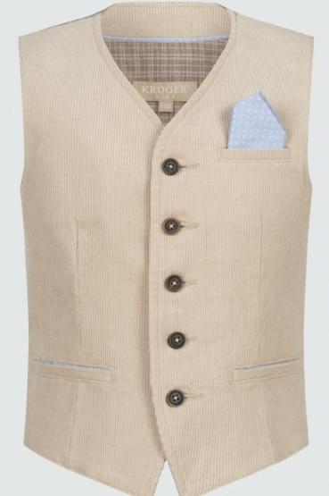 Kinder-Trachtenweste beige 116 | beige
