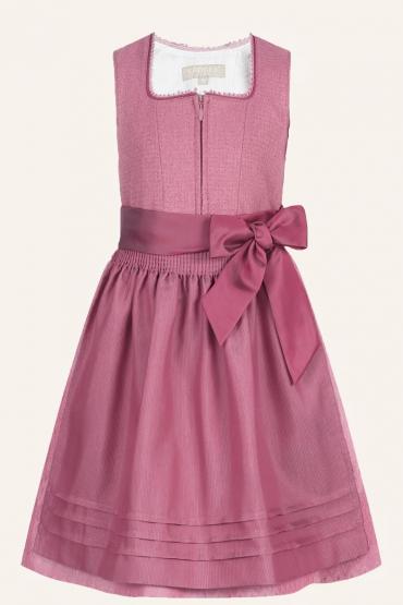 Kinderdirndl Rosella pink in Größe 128 128 | pink