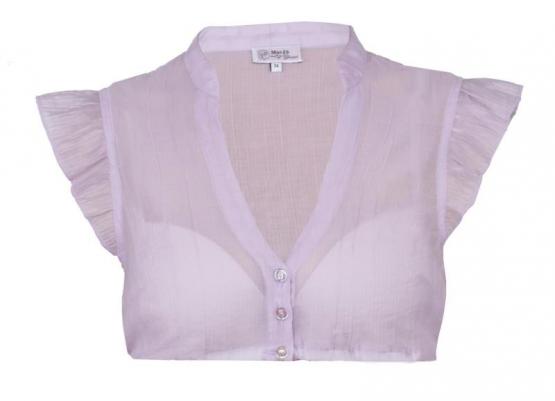 Dirndlbluse Waldbrunn flieder 32 | lila