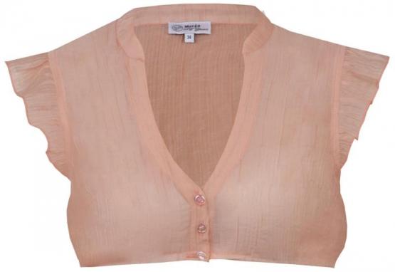 Dirndlbluse Waldbrunn peach 36 | orange