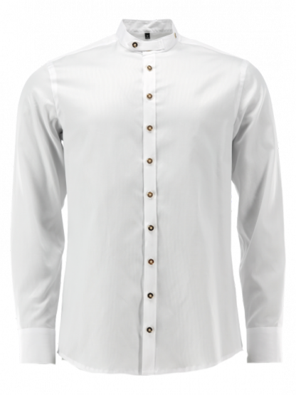 Trachtenhemd SlimFit weiß 38 | weiß