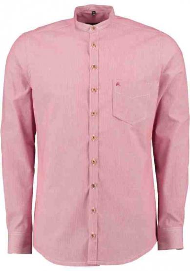 Trachtenhemd SlimFit mittelrot 40 | rot