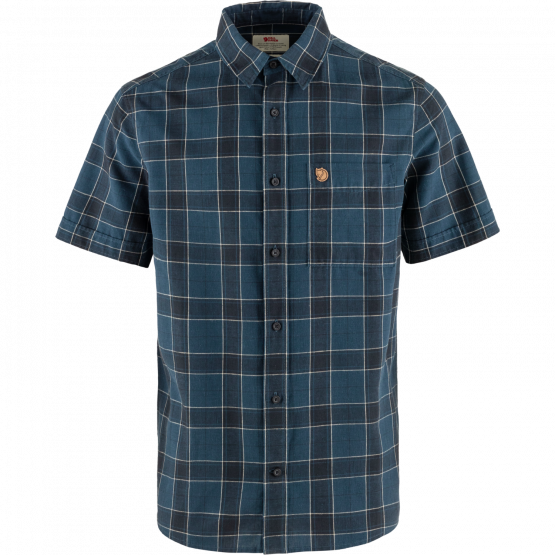 Övik Travel Shirt indigo blue S | blau