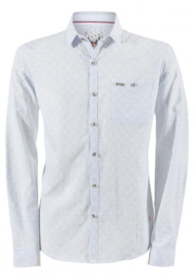 Trachtenhemd Romeo hellblau S | blau