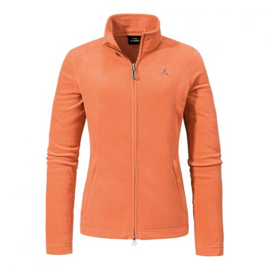 Fleece Jacke Leona3 lachs 38 | orange