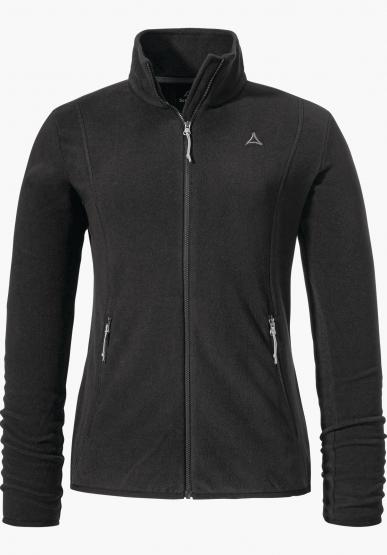 Fleece Jacke Style Ash schwarz 34 | schwarz