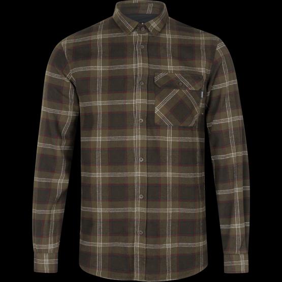 Hemd Glen grape leaf/dark navy M | grün