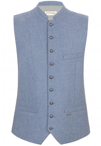 Trachtenweste Devito hellblau 48 | blau
