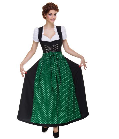 Dirndlkleid schwarz 1tlg. 34 | schwarz