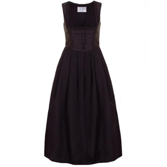 Dirndlkleid schwarz  1-tlg. 36 | schwarz