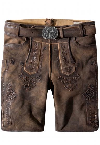 Lederhose Artur muskat 58 | braun