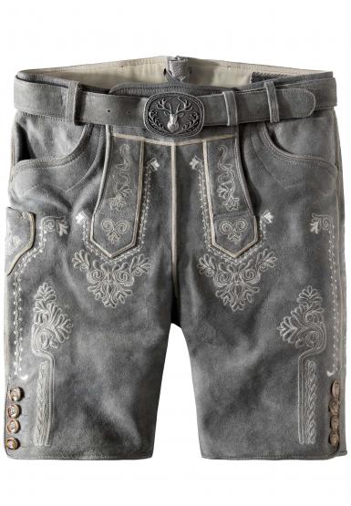 Trachten Lederhose Artur 44 | grau