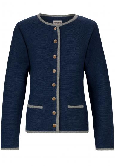 Trachtenjacke Caro nachtblau 40 | blau