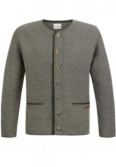 Trachtenstrickjacke Castello 52 | oliv