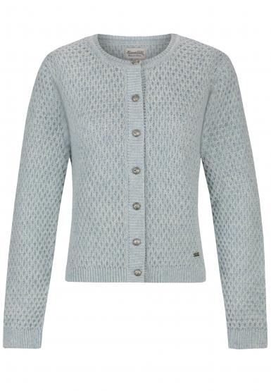 Trachtenstrickjacke Juliette 34 | blau