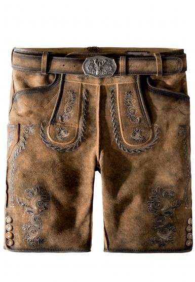 Lederhose Thomas 2 nuss 56 | braun