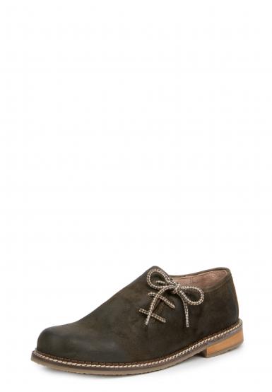 Trachtenschuh dunkelbraun 40 | braun