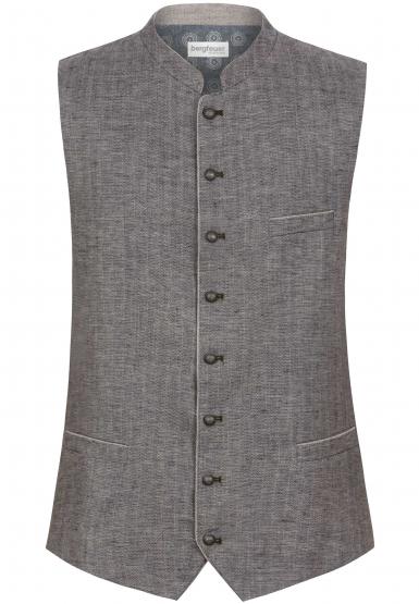 Trachtenweste Lucio graphit 48 | grau