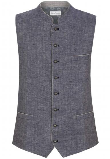 Trachtenweste Lucio indigo 44 | blau
