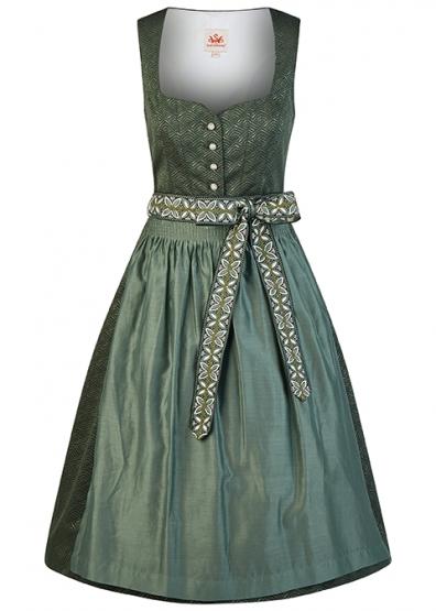 Dirndl Heidi 70cm oliv 38 | oliv