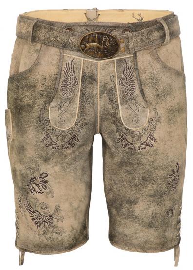 Keno Lederhose kurz düne^^ in Größe 44 44 | beige