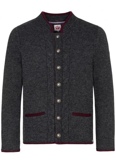 Münchberg Strickjacke d.grau/ in Größe S S | grau