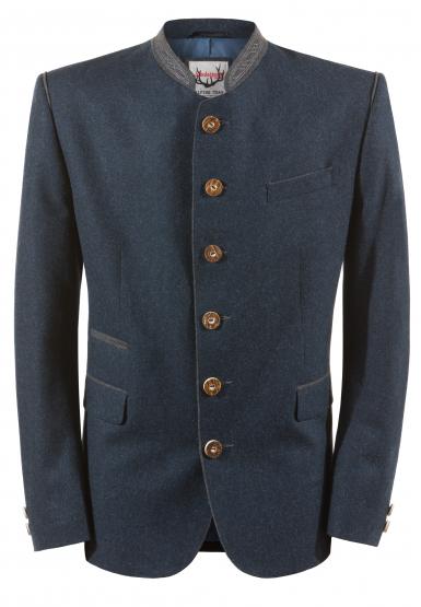 Trachtenjacke Titus blau-grau 48 | blau