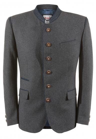 Trachtenjacke Titus grau-blau in Größe 54 54 | grau