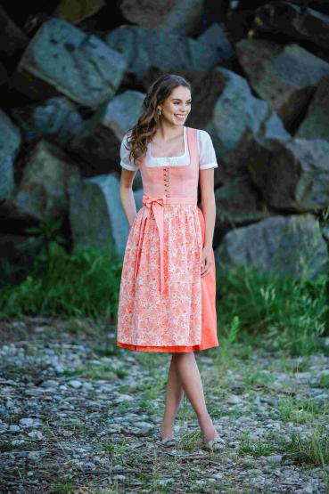 Dirndl Lena 70cm orange 34 | orange